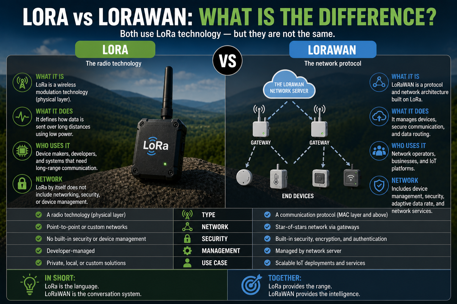 LoRa vs LoRaWAN: What Is the Difference?